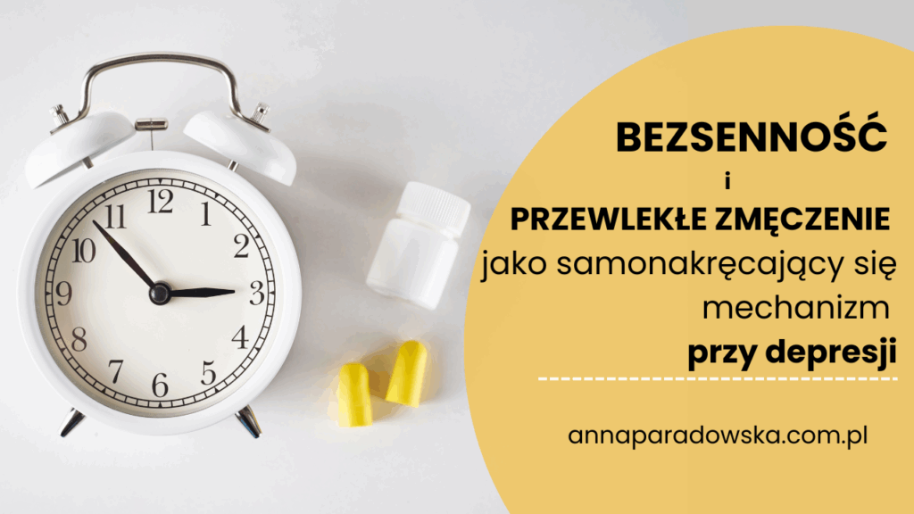 bezsenność i przewlekłe zmęczenie przy depresji